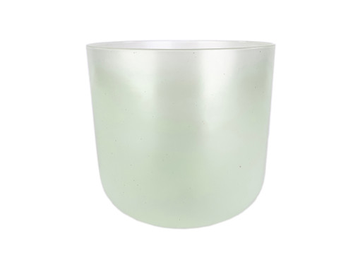 8" A# Note 440Hz Perfect Pitch Prehnite Translucent Fusion Crystal Singing Bowl Crystal Vibes #cc8asp10 11002094