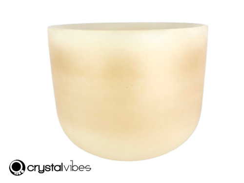 12" Perfect Pitch E Note Yellow Aventurine Fusion Empyrean Crystal Singing Bowl SR #ca0012epp0 11002116
