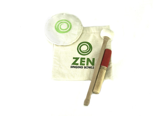 Zen Himalayan Singing Bowl Medium Accessory Pack