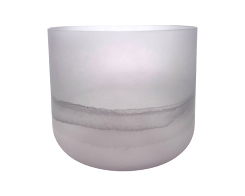 8" C# Note 432Hz Perfect Pitch Amethyst Translucent Fusion Crystal Singing Bowl Crystal Vibes  #cc8csm30 11002355