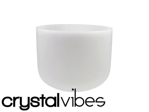 8" G Note 432Hz Empyrean Crystal Singing Bowl Crystal Vibes #ca008gm25 31003903