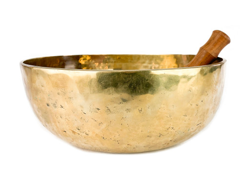 16.25” C#/G Note Himalayan Singing Bowl #ztg6580