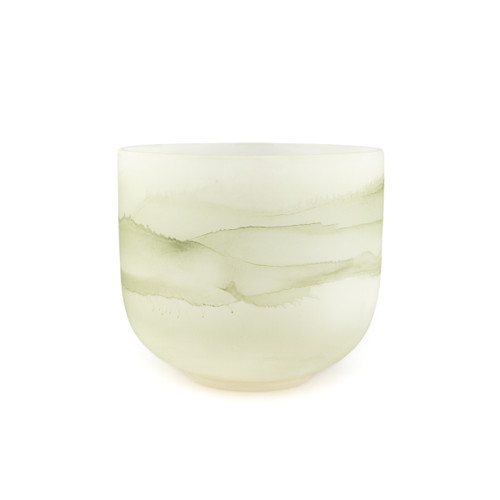 8" B Note 440Hz Perfect Pitch Peridot Empyrean Fusion Crystal Singing Bowl Crystal Vibes #caoo8bp5 11002415