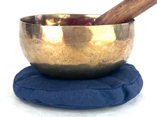 5.75" F/A# Note Shiny Himalayan Singing Bowl #f6051022