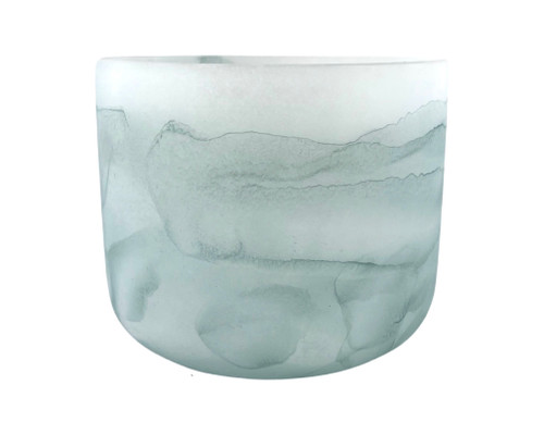 7" C note 432Hz Perfect Pitch Empyrean Green Aventurine Fusion Crystal Singing Bowl Crystal Vibes #ca007cm30 11003007