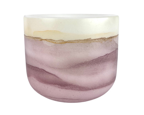 7" 432Hz Perfect Pitch G Note Garnet/Citrine Fusion Empyrean Crystal Singing Bowl OJ4 #ca007gm30 11002559