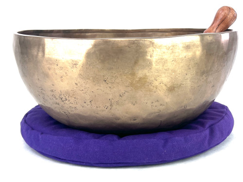 13.5" F#/C# Note Himalayan Singing Bowl #f31551022