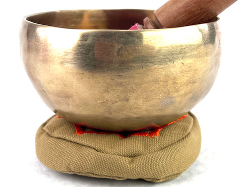 4.75" A#/E Note Himalayan Singing Bowl #a3950323