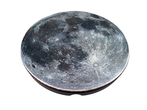 22" Moon Fiberskyn Printed Remo Frame Drum