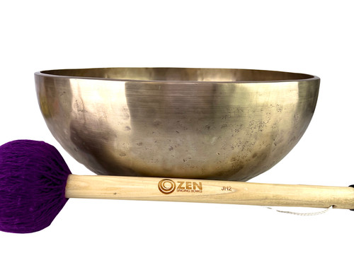 Zen Grounding 8990 Gram A#/F# Note Singing Bowl 18" #ztg8990