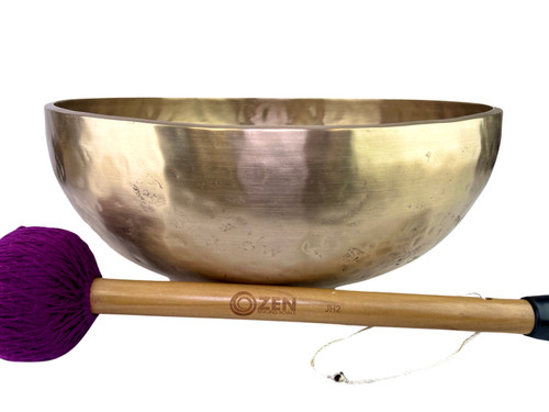 Zen Grounding 9490 Gram B/F# Note Singing Bowl 19" #ztg9490