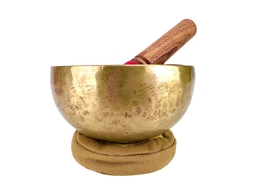 5" A/D# Note Himalayan Singing Bowl #a5860323