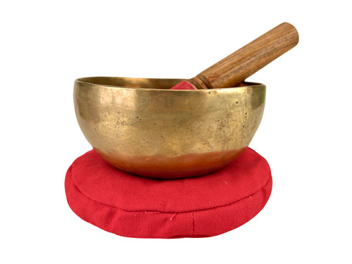 5.75" E/A# Note Himalayan Singing Bowl #e5761123