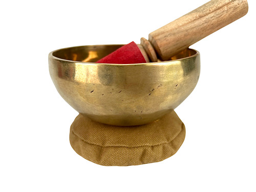 4.75" C#/G Note Himalayan Singing Bowl #c3201023