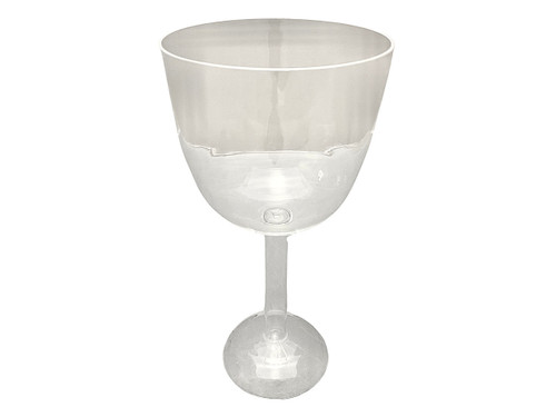 7" D# Note 432Hz Classic Standing Clear Handle Crystal Singing Bowl Crystal Vibes #hc7dsm40 85000821