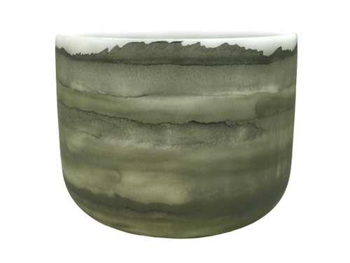 11" F Note 432Hz Perfect Pitch Moldavite Empyrean Fusion Crystal Singing Bowl Crystal Vibes #ca0011fm30 11003331