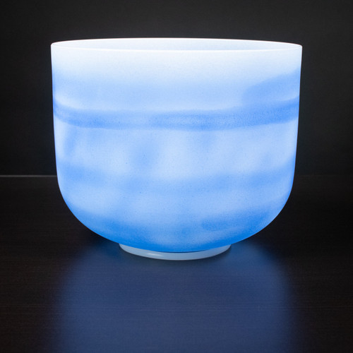 Crystal Singing Bowls - Fusion Crystal Singing Bowls - Azurite