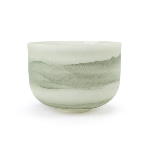 Moldavite Crystal Singing Bowl - Fusion Crystal