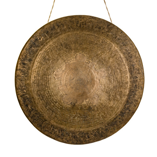 *Blemished* Symphonic Etched Hand Made Temple Gong 35.25" #gong14877