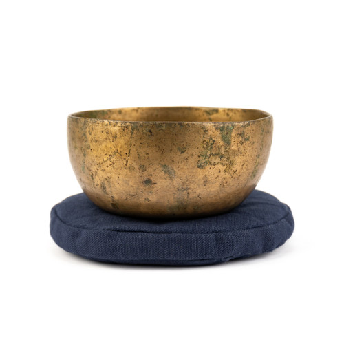 5" F#/C Note "Dolphin Sound" Antique Himalayan Singing Bowl #f3951025