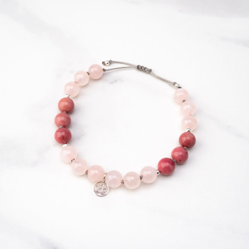 Aritaki Heart Alchemy Japa Mala 18 Bead Bracelet Aritaki Heart Alchemy Japa Mala 18 Bead Bracelet