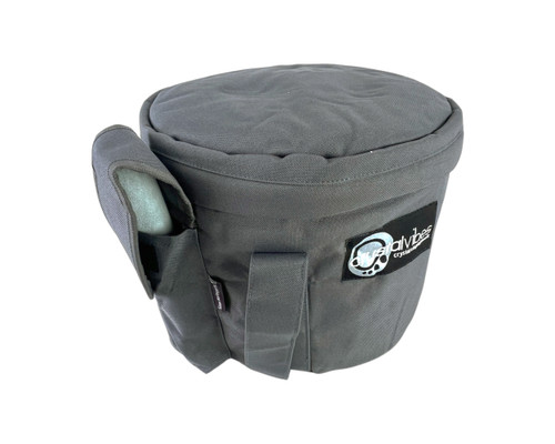 Adjustable Gray Singing Bowl Carrying Case Small 5-8" Adjustable Gray Singing Bowl Carrying Case Small 5-8"