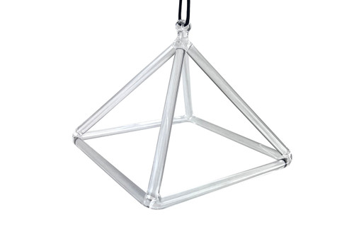 *Blemished* Quartz Singing Crystal Pyramid Chime 11"