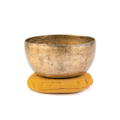 6.75" G/C# Note Antique Himalayan Singing Bowl #g6201225
