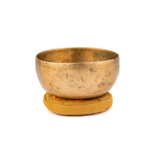 5" E/A# Note Antique Himalayan Singing Bowl #e3301225