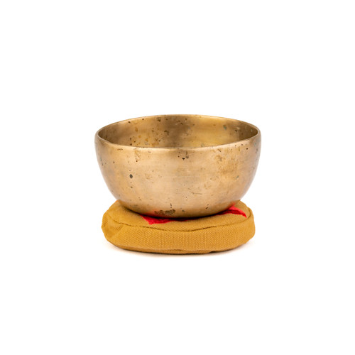 4.25" A/D# Note Antique Himalayan Singing Bowl #a2401225