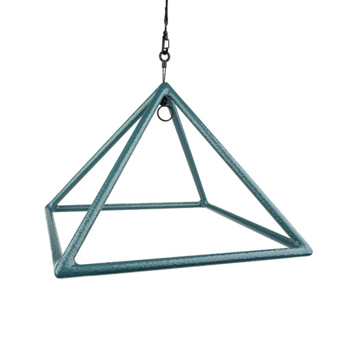 10" Aqua Zen Pyramids Incredible Harmonic Alloy Singing Pyramid