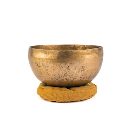 5" A/E Note Antique Himalayan Singing Bowl #a4450126
