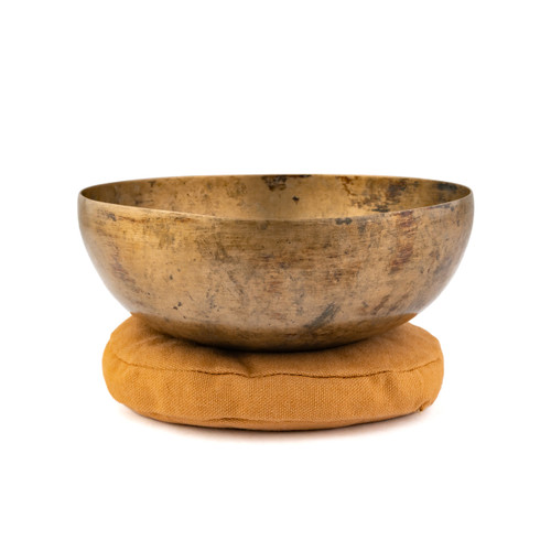 7.25" A/E Note Antique Himalayan Singing Bowl #a4600126