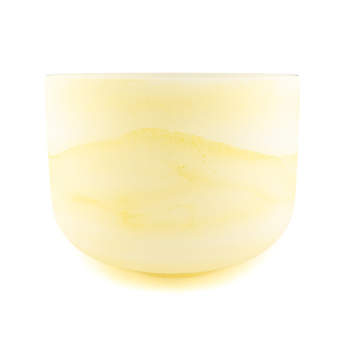 12" E Note 440Hz Perfect Pitch Lemon Quartz Frosted Fusion Crystal Singing Bowl Crystal Vibes #cvf12ep10 11003738