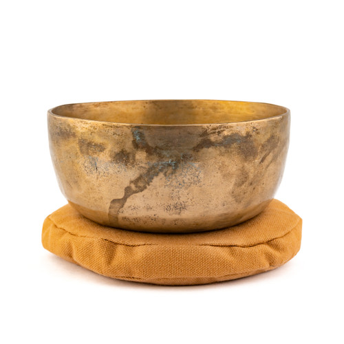 5.75" D/G# Note Antique Himalayan Singing Bowl #d5750126