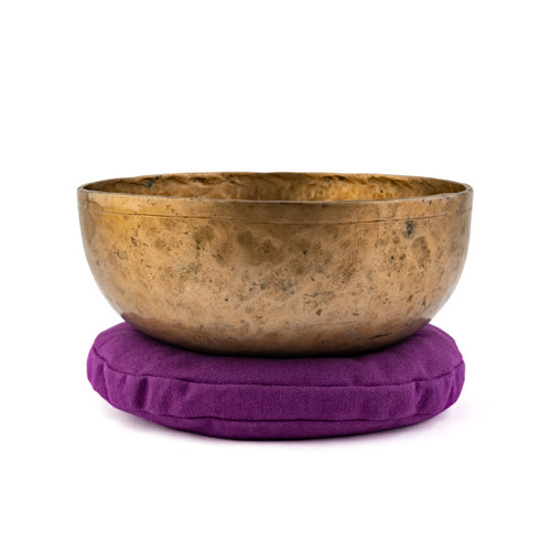 8.25" D/A Note Antique Himalayan Singing Bowl #d11700126