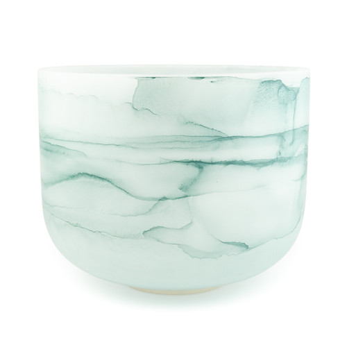 12" E Note 432Hz Perfect Pitch Turquoise Empyrean Fusion Crystal Singing Bowl Crystal Vibes #ca0012em30 11001707