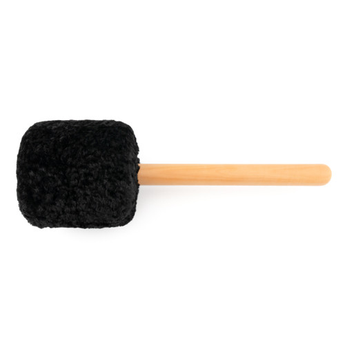 Zen Large Premium Fleece Black Gong Mallet #zgmblacklarge