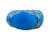 Medium Blue/Gold Silk Brocade Tibetan Singing Bowl Pillow