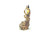 Gilded Gold/Bronze 8.5" Manjushri Nepalese Buddha Statue #st228