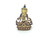 Gilded Gold/Bronze 8.5" Vajrasattva Nepalese Buddha Statue #st287