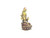 Gilded Gold/Bronze 8" Manjushri Nepalese Buddha Statue #st132