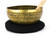 9.25" D#/A Note Etched Golden Buddha Himalayan Singing Bowl #d16620120