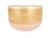 11" F# Note 440Hz Rose Quartz/Yellow Aventurine Empyrean Fusion Crystal Singing Bowl Crystal Vibes #ca0011fsm45 11002160