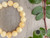 Chakra Malas Yellow Jade 17 Bead Mala Bracelet