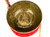 9.75" C#/G Note Etched Golden Tara Himalayan Singing Bowl #c17200222