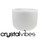7" Perfect Pitch Empyrean A Note Crystal Singing Bowl #ca007ap5 31005823