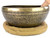 12.5" G#/D# Note Etched Golden Buddha Himalayan Singing Bowl #g31301022