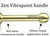 6.75" G/D Notes Zen Vibrapoint 700 Therapeutic Vibration Application Tool #ztv700g1040