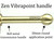 7" F#/C Notes Zen Vibrapoint 700 Therapeutic Vibration Application Tool #ztv700f1066